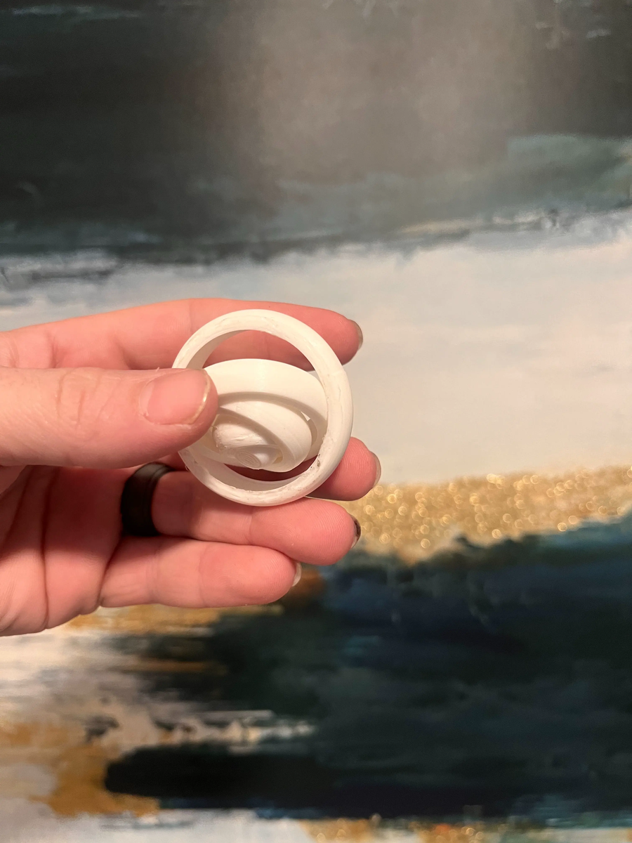 Juguete Fidget, diseño de Ebabalonay