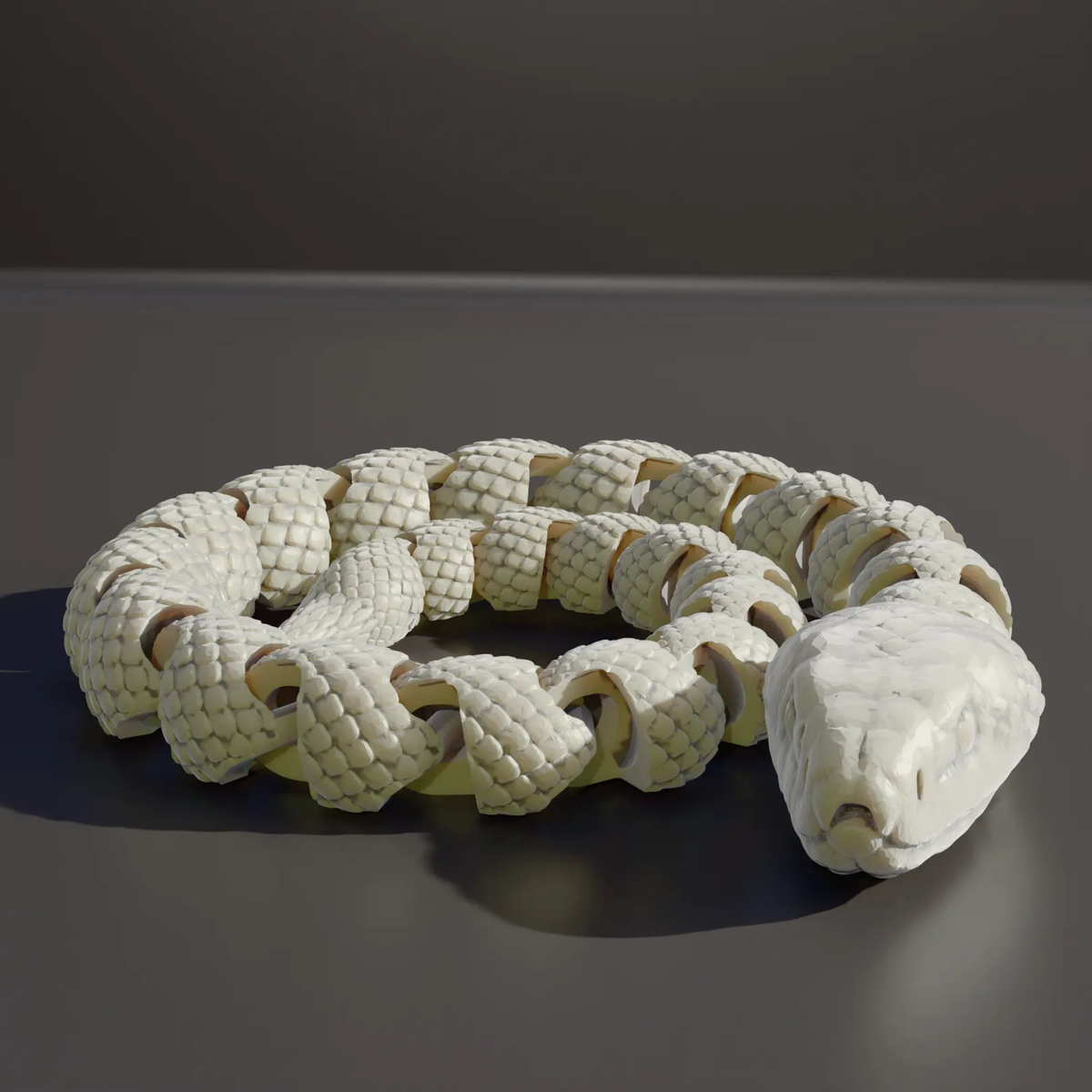 Serpiente Flexi articulada, diseño de RareBox